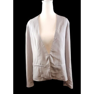 Maurices Light Gray Blazer